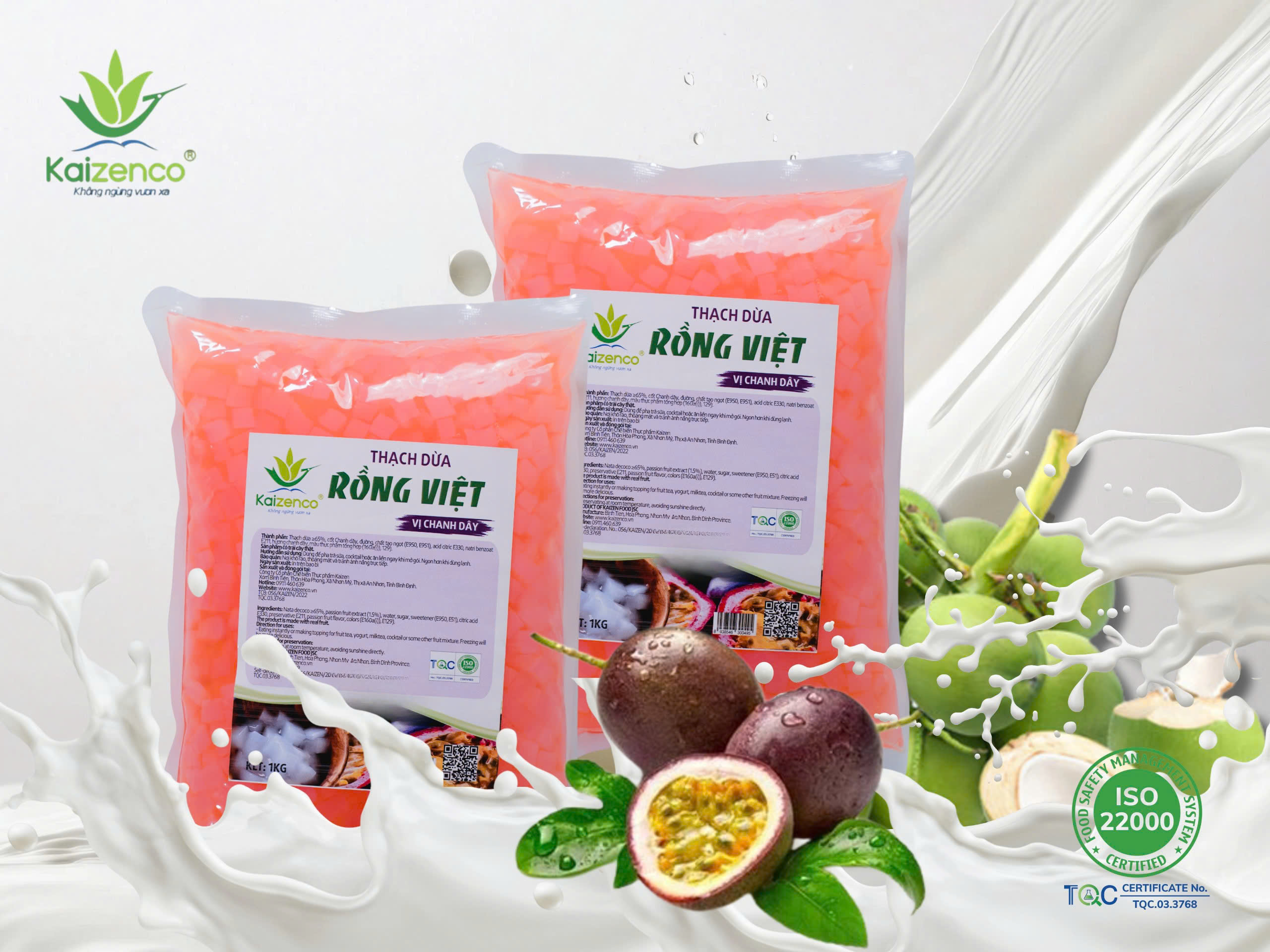 THẠCH DỪA NON RỒNG VIỆT VỊ CHANH DÂY