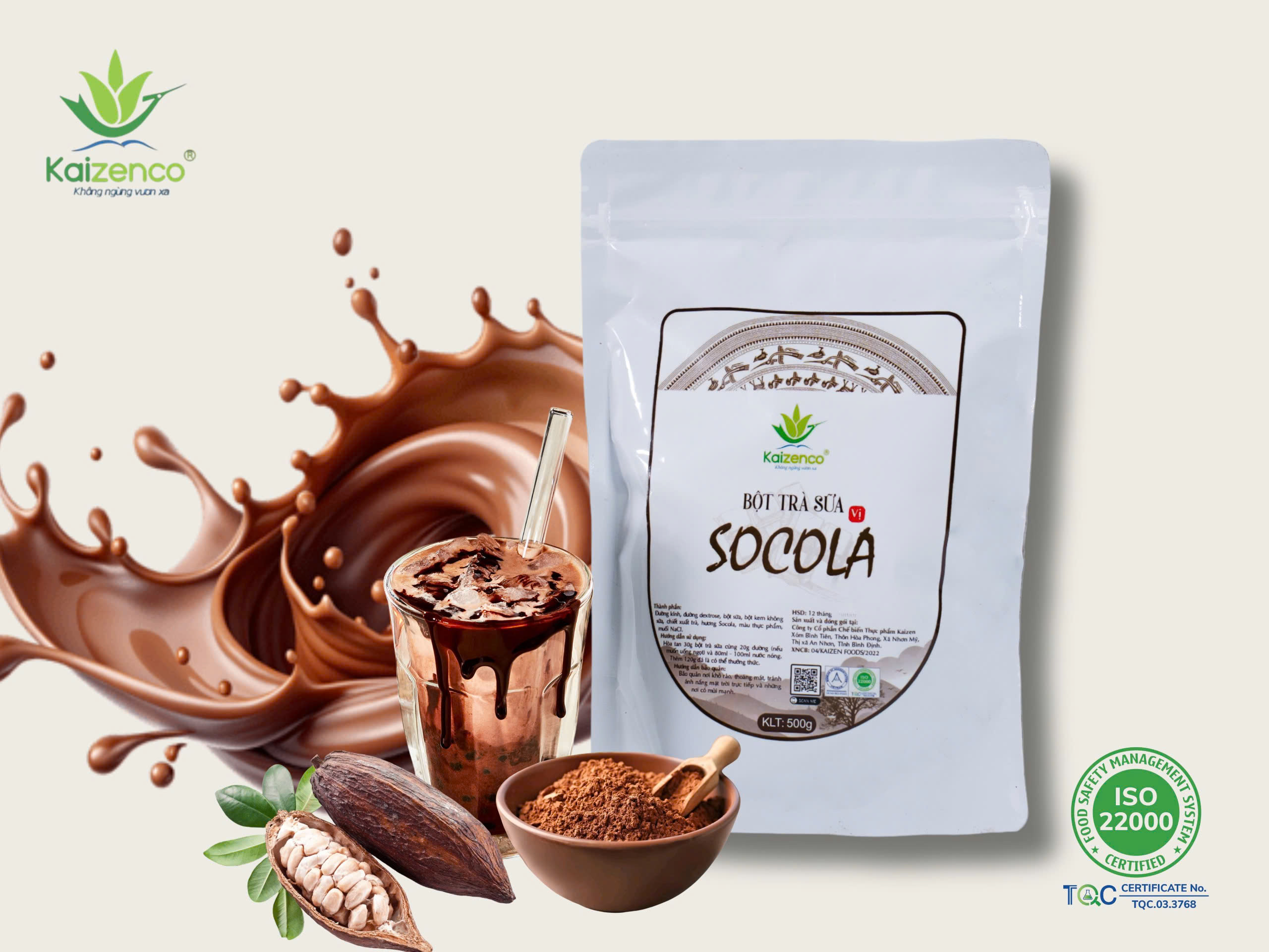 BỘT TRÀ SỮA VỊ SOCOLA